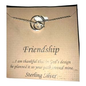 Sterling Silver .925 Friendship necklace